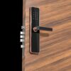 khóa vân tay cửa gỗ
